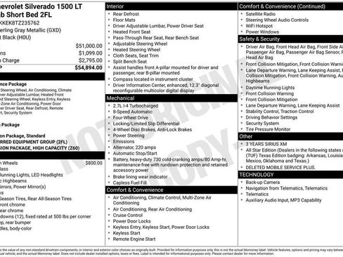 Used 2026 Chevrolet Silverado 1500 LT AWD/4WD image 30