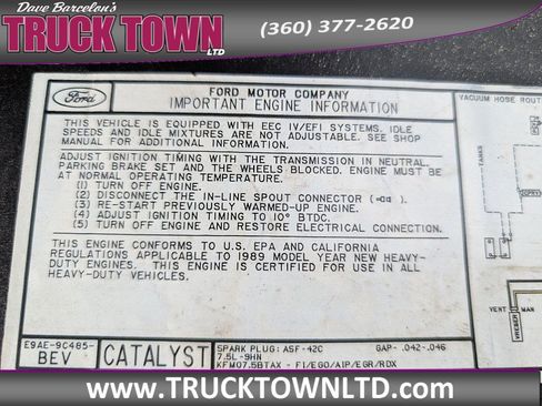Used 1989 Ford F250 4x4 Regular Cab image 13