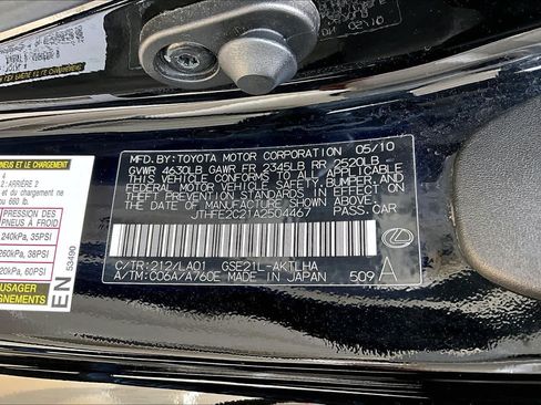 Used 2010 Lexus IS 350C RWD image 34