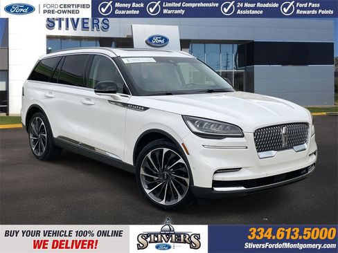 Certified 2023 Lincoln Aviator Reserve w/ Equipment Group 201A image 1
