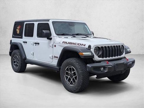 Used 2024 Jeep Wrangler Unlimited Rubicon w/ Technology Group AWD/4WD image 3