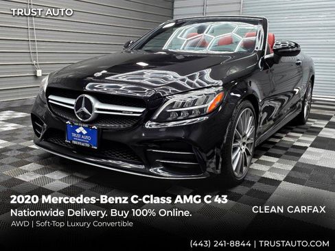 Used 2020 Mercedes-Benz C 43 AMG 4MATIC Cabriolet image 1