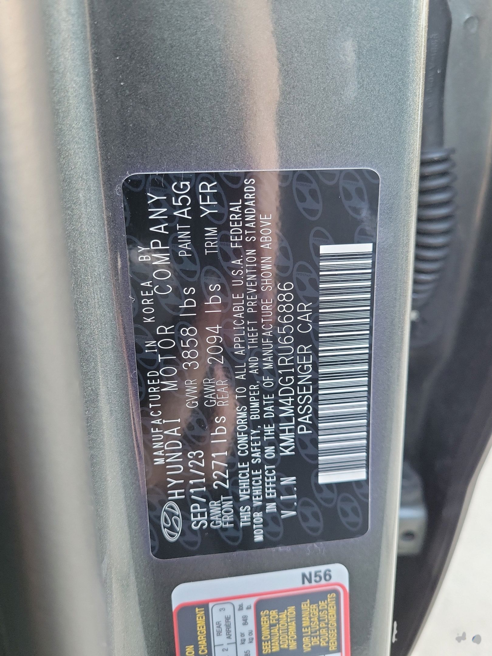 Used 2024 Hyundai Elantra SEL FWD image 32