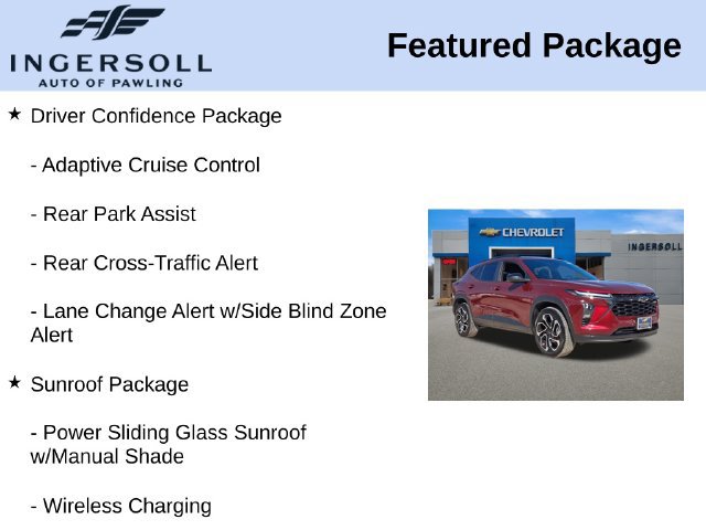 Used 2024 Chevrolet Trax RS w/ Sunroof Package FWD image 15