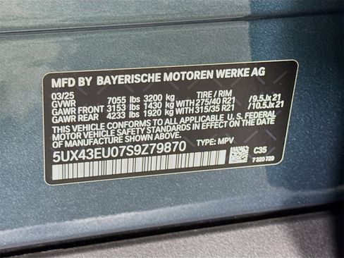 Used 2025 BMW X5 xDrive50e w/ Parking Assistance Package image 33