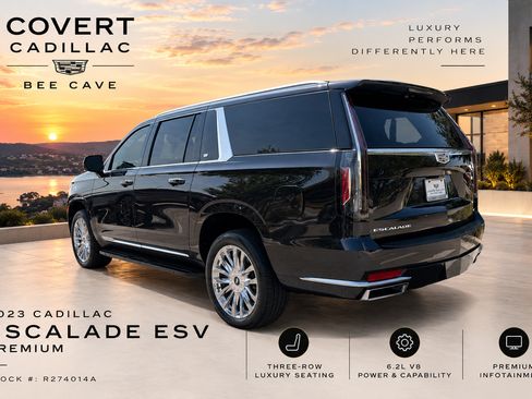 Used 2023 Cadillac Escalade ESV Premium Luxury RWD image 3