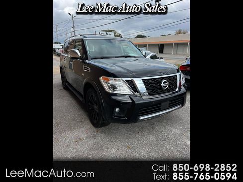 Used 2020 Nissan Armada Platinum w/ Captain's Chairs Package image 1