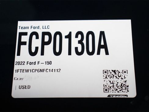 Certified 2022 Ford F150 XLT w/ Equipment Group 302A High image 31