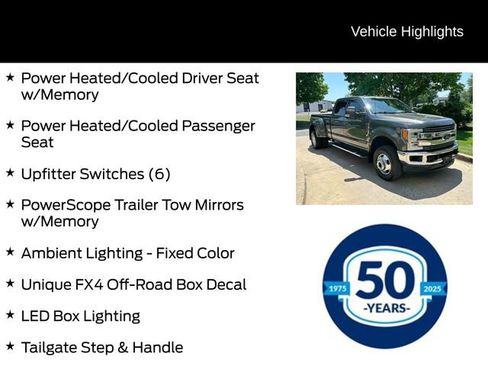 Used 2019 Ford F350 Lariat w/ Lariat Ultimate Package AWD/4WD image 21