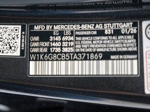 New 2026 Mercedes-Benz S 63 AMG S image 34