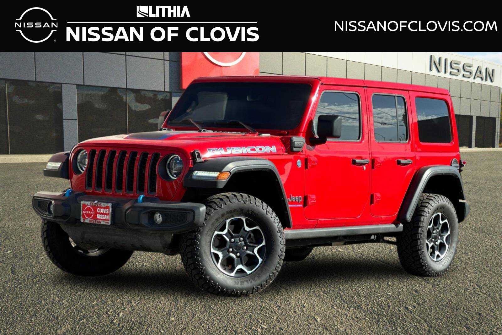 Used 2023 Jeep Wrangler Unlimited Rubicon 4xe w/ Cold Weather Group AWD/4WD image 1