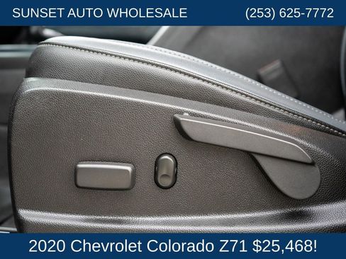 Used 2020 Chevrolet Colorado Z71 AWD/4WD image 78