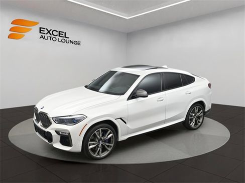 Used 2020 BMW X6 M50i w/ Executive Package image 48