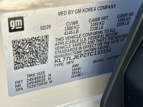 New 2026 Chevrolet Trax RS w/ Sunroof Package image 27