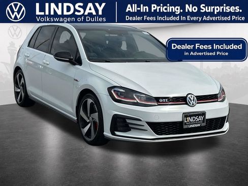 Used 2018 Volkswagen GTI SE w/ SE Leather Package FWD image 1