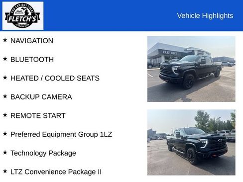 Used 2024 Chevrolet Silverado 2500 LTZ w/ LTZ Plus Package AWD/4WD image 2