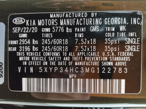 Used 2021 Kia Telluride EX image 33