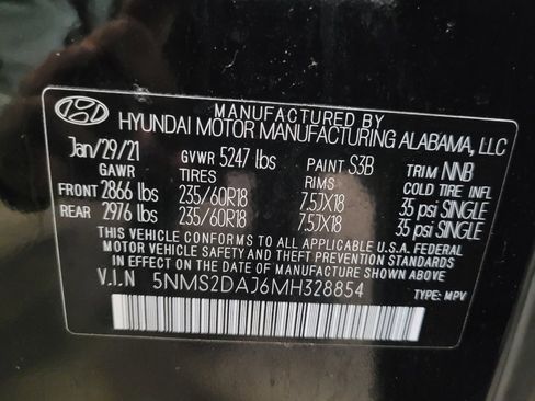 Used 2021 Hyundai Santa Fe SEL image 33