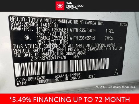 Certified 2025 Toyota RAV4 XLE Premium FWD image 42