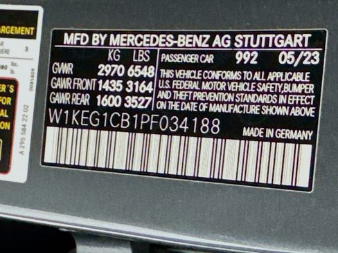 Certified 2023 Mercedes-Benz EQE 350+ 4MATIC Sedan w/ AMG Line Exterior Package image 25