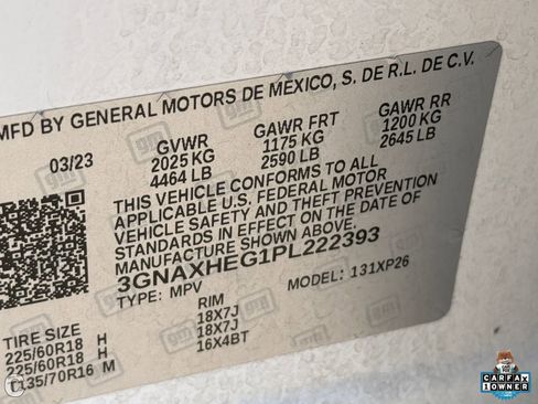 Certified 2023 Chevrolet Equinox LS w/ Sport Edition FWD image 31