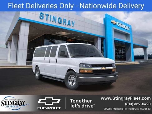 New 2026 Chevrolet Express 3500 LS w/ Chrome Appearance Package RWD image 1