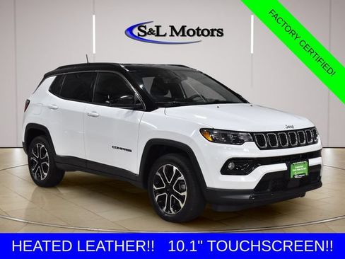 Certified 2023 Jeep Compass Limited AWD/4WD image 1