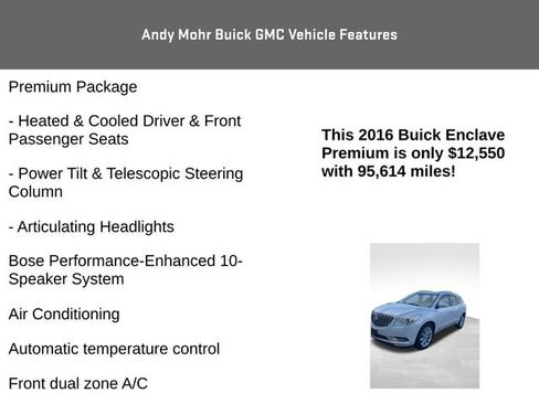 Used 2016 Buick Enclave Premium image 8