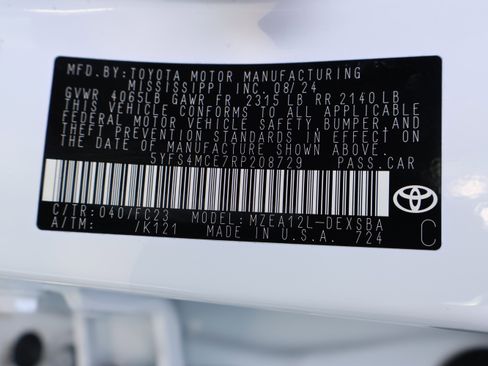 Used 2024 Toyota Corolla SE image 37