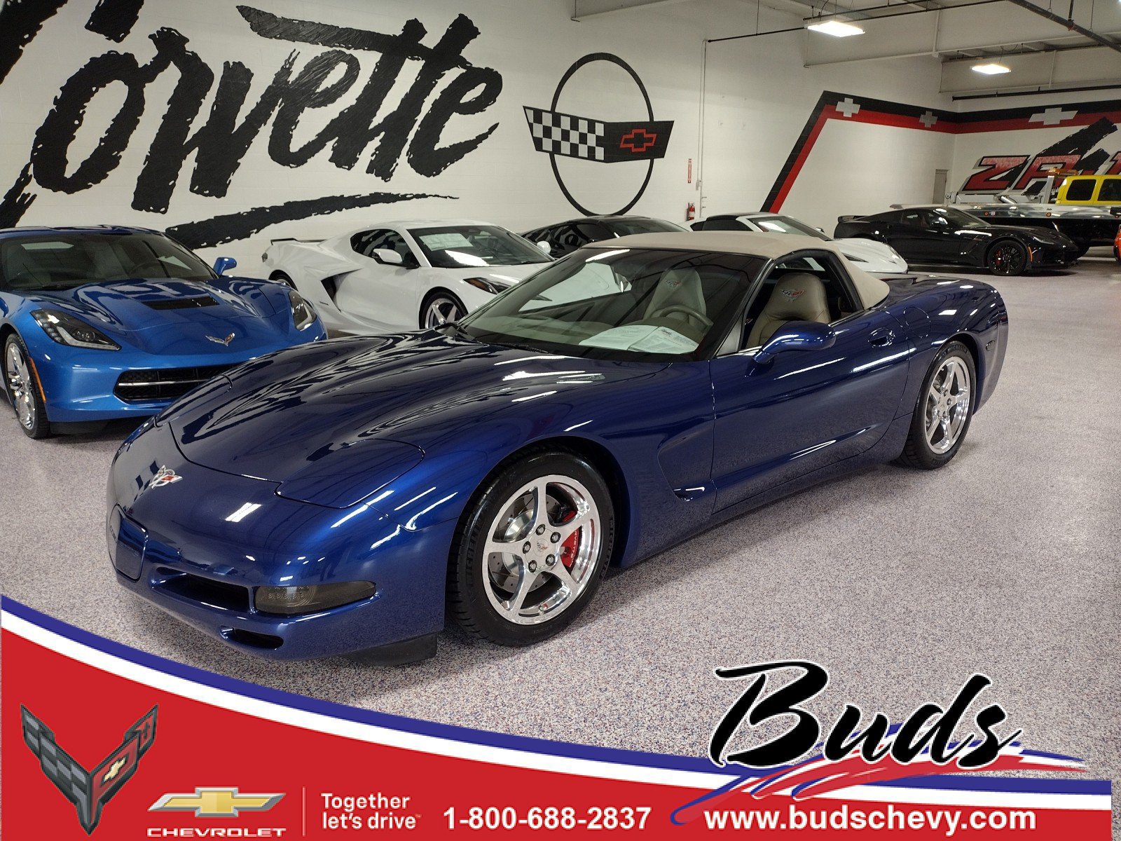 Used 2004 Chevrolet Corvette Convertible w/ Preferred Equipment Group RWD image 1