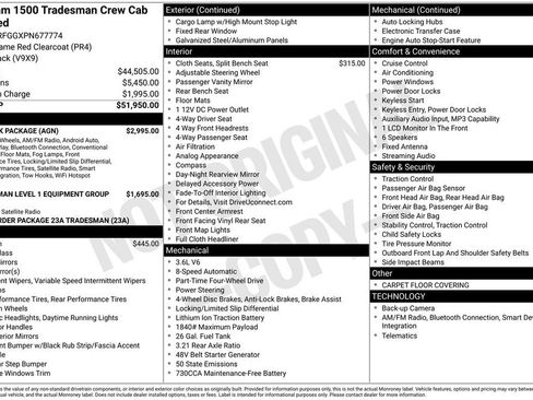 Used 2023 RAM 1500 Tradesman w/ Warlock PACKAGE AWD/4WD image 5