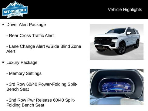 Used 2023 Chevrolet Tahoe Z71 w/ Luxury Package AWD/4WD image 16
