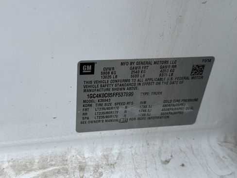 Used 2015 Chevrolet Silverado 3500 LTZ w/ Duramax Plus Package image 25