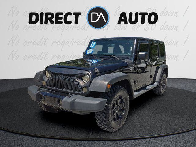Certified 2017 Jeep Wrangler Unlimited Sport w/ Connectivity Group AWD/4WD image 1
