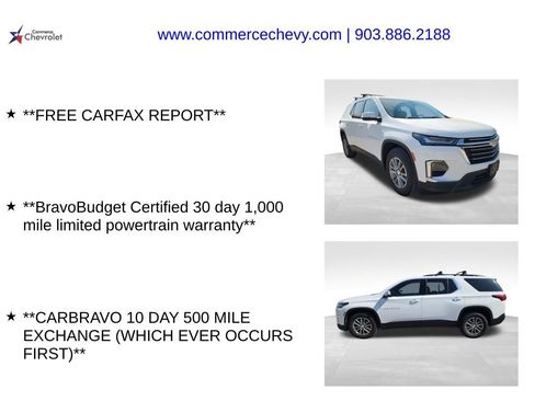 Used 2022 Chevrolet Traverse LT image 4