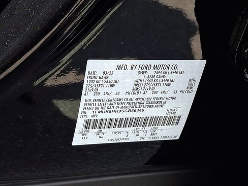 Used 2025 Ford Explorer Platinum w/ LUX Leather Package image 27