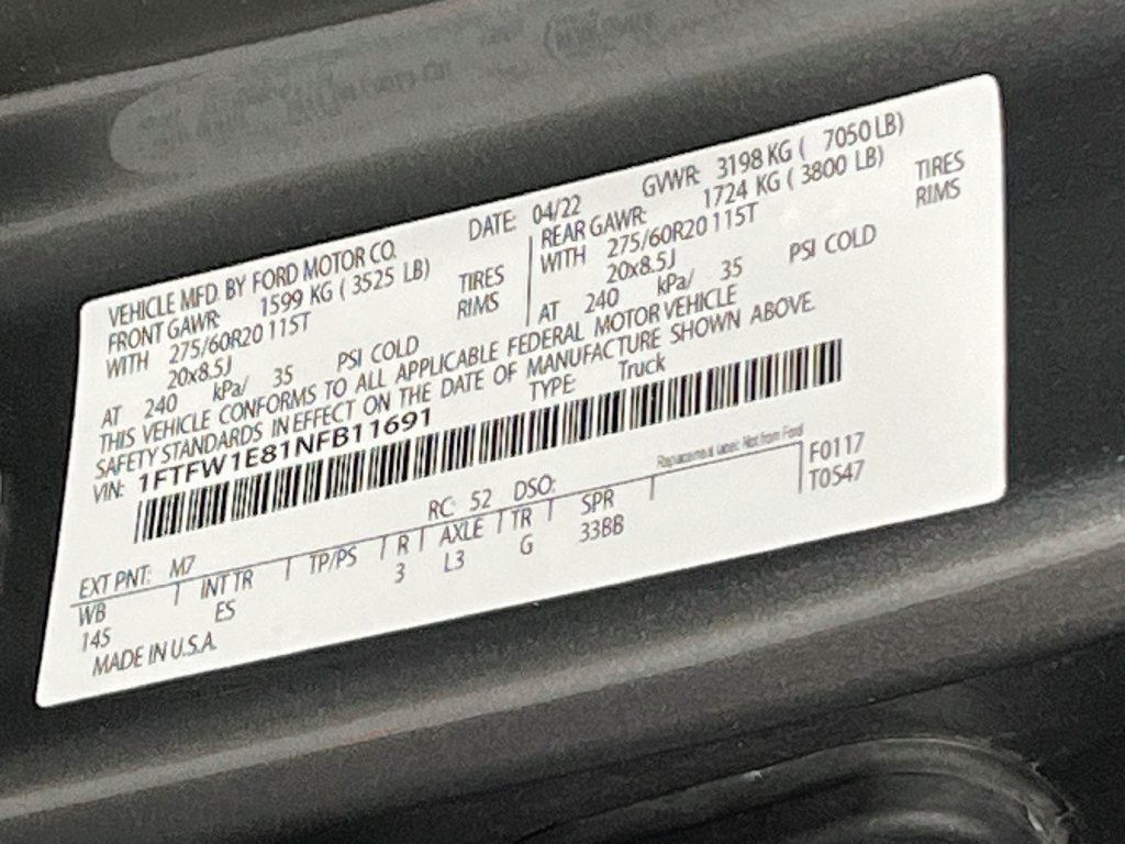 Used 2022 Ford F150 Lariat AWD/4WD image 33