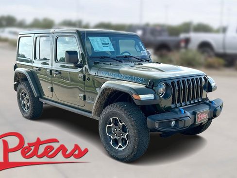 New 2023 Jeep Wrangler Unlimited Rubicon 4xe w/ Cold Weather Group image 1