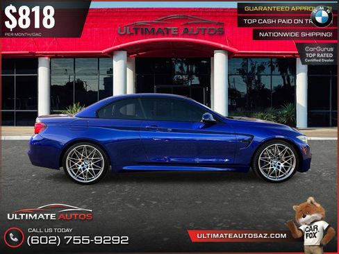 Used 2020 BMW M4 Convertible w/ Competition Package RWD image 5