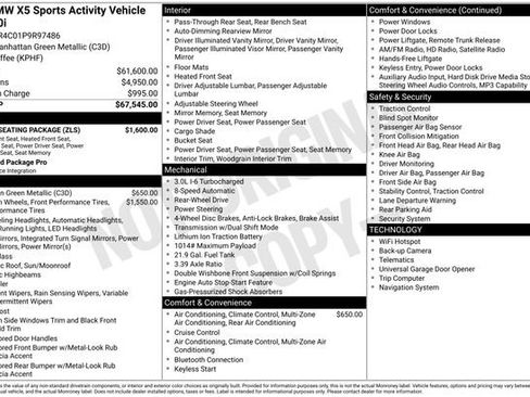 Used 2023 BMW X5 sDrive40i w/ Luxury Seating Package image 11