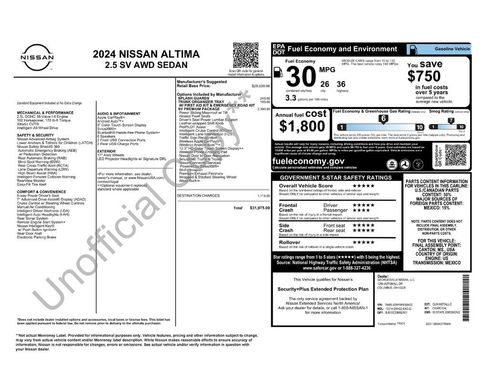 Used 2024 Nissan Altima 2.5 SV w/ SV Premium Package image 29