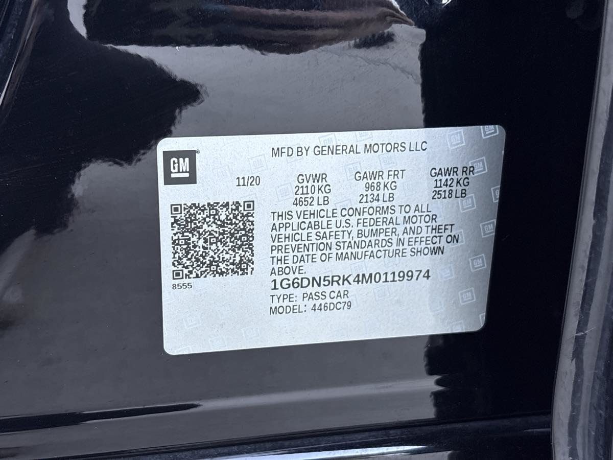 Used 2021 Cadillac CT5 Premium Luxury w/ Parking Package RWD image 25