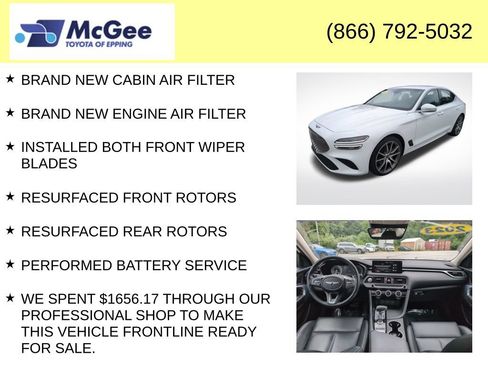 Used 2023 Genesis G70 2.0T AWD/4WD image 8