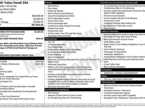 New 2026 GMC Yukon Denali w/ Sun & Power Step Package image 51