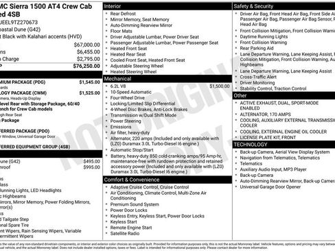 New 2026 GMC Sierra 1500 AT4 w/ AT4 Premium Package AWD/4WD image 14