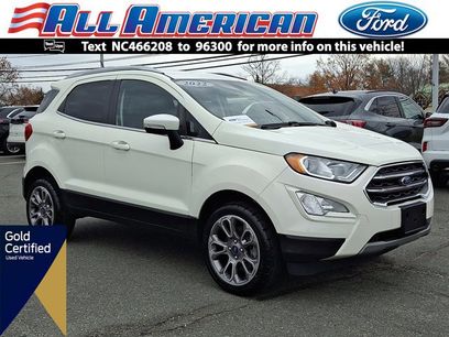 Certified 2022 Ford EcoSport Titanium w/ Interior Protection Package