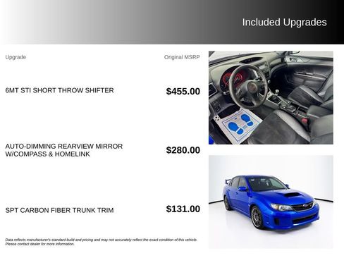 Used 2011 Subaru Impreza WRX STI AWD/4WD image 5