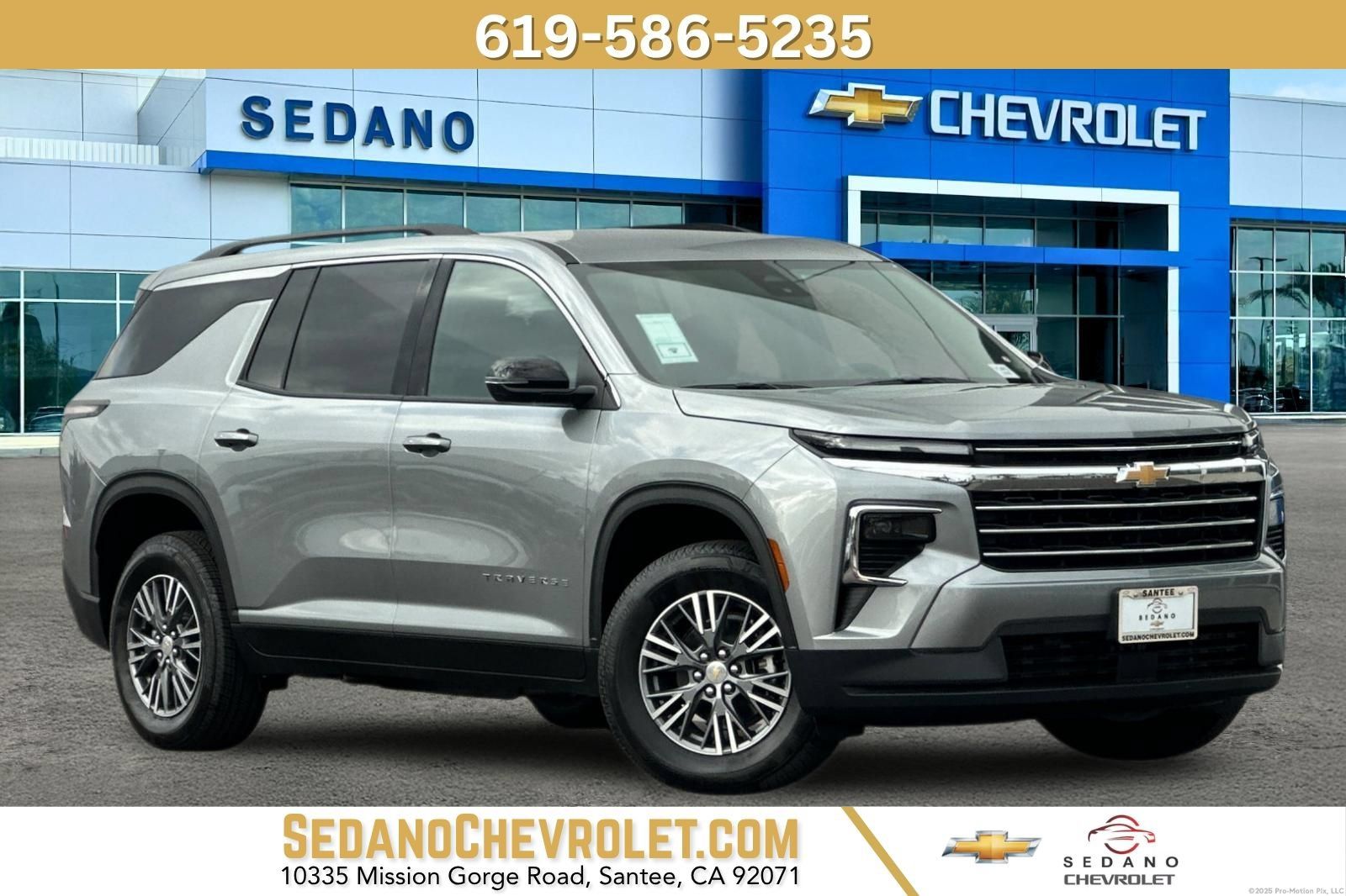 New 2026 Chevrolet Traverse LT w/ LPO, Floor Liner Package FWD image 1