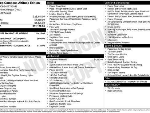 Used 2019 Jeep Compass Altitude image 14