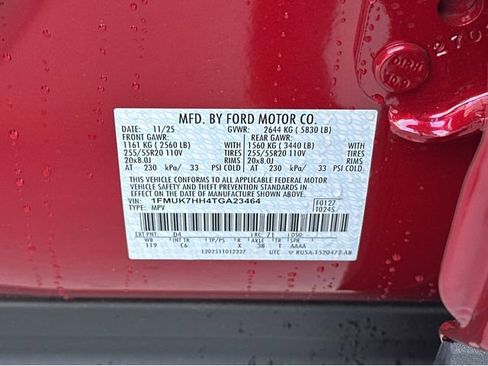 New 2026 Ford Explorer Platinum image 22